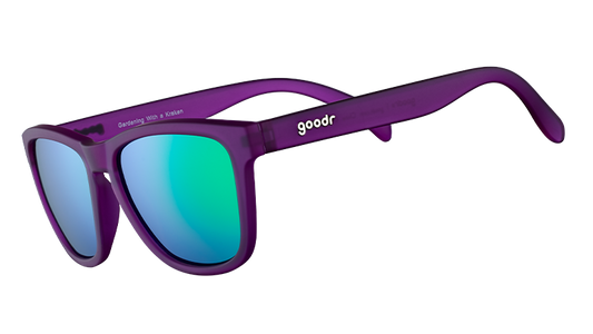 Goodr Gardening with a Kraken sunglasses